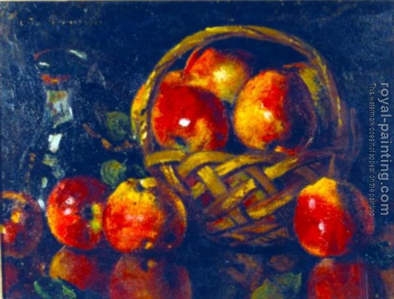 Octav Bancila : Still life with apples